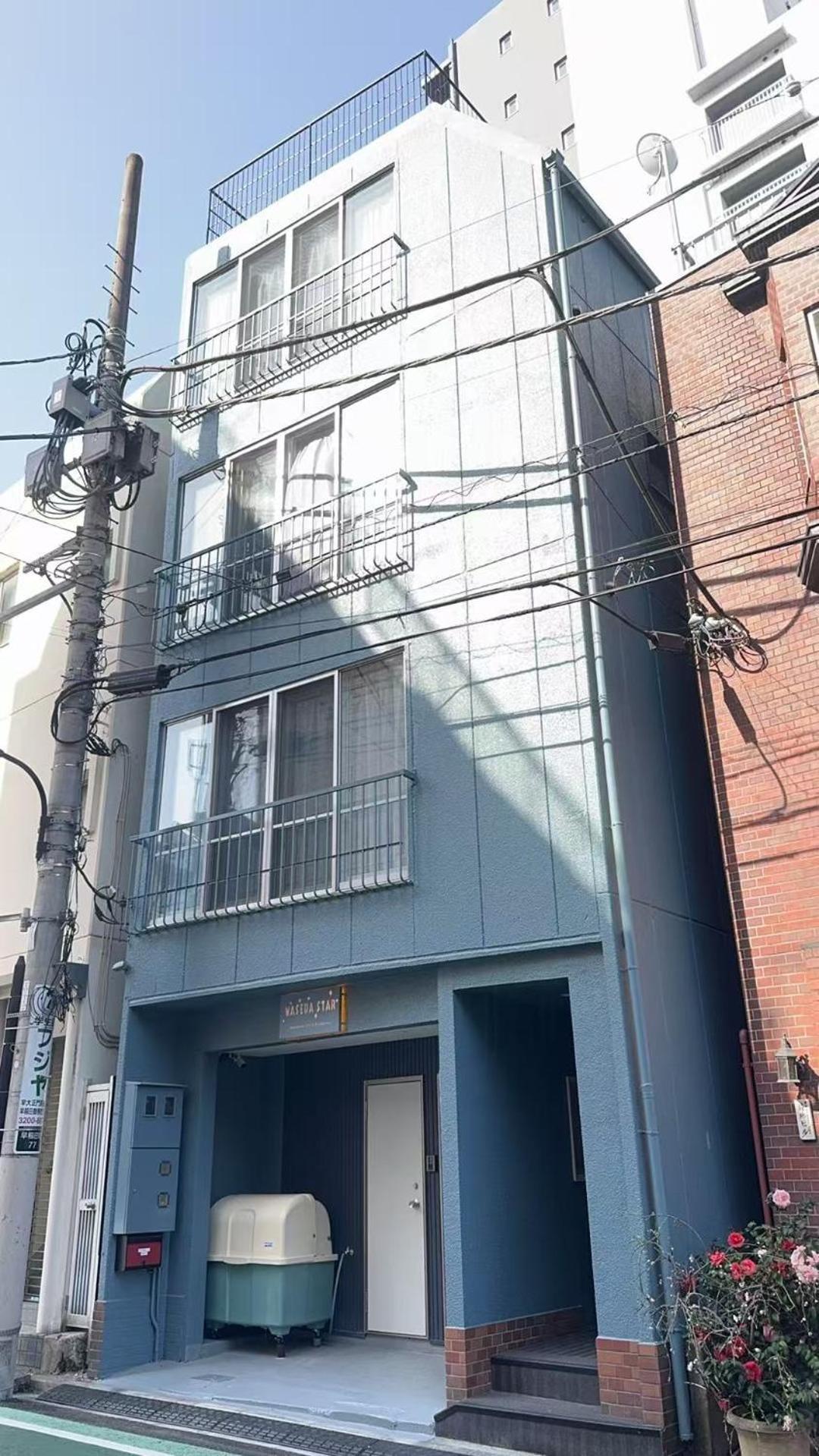 Open Sale Shinjuku 301 New Building 2mins To Waseda Station Max For 3 People Aparthotel *